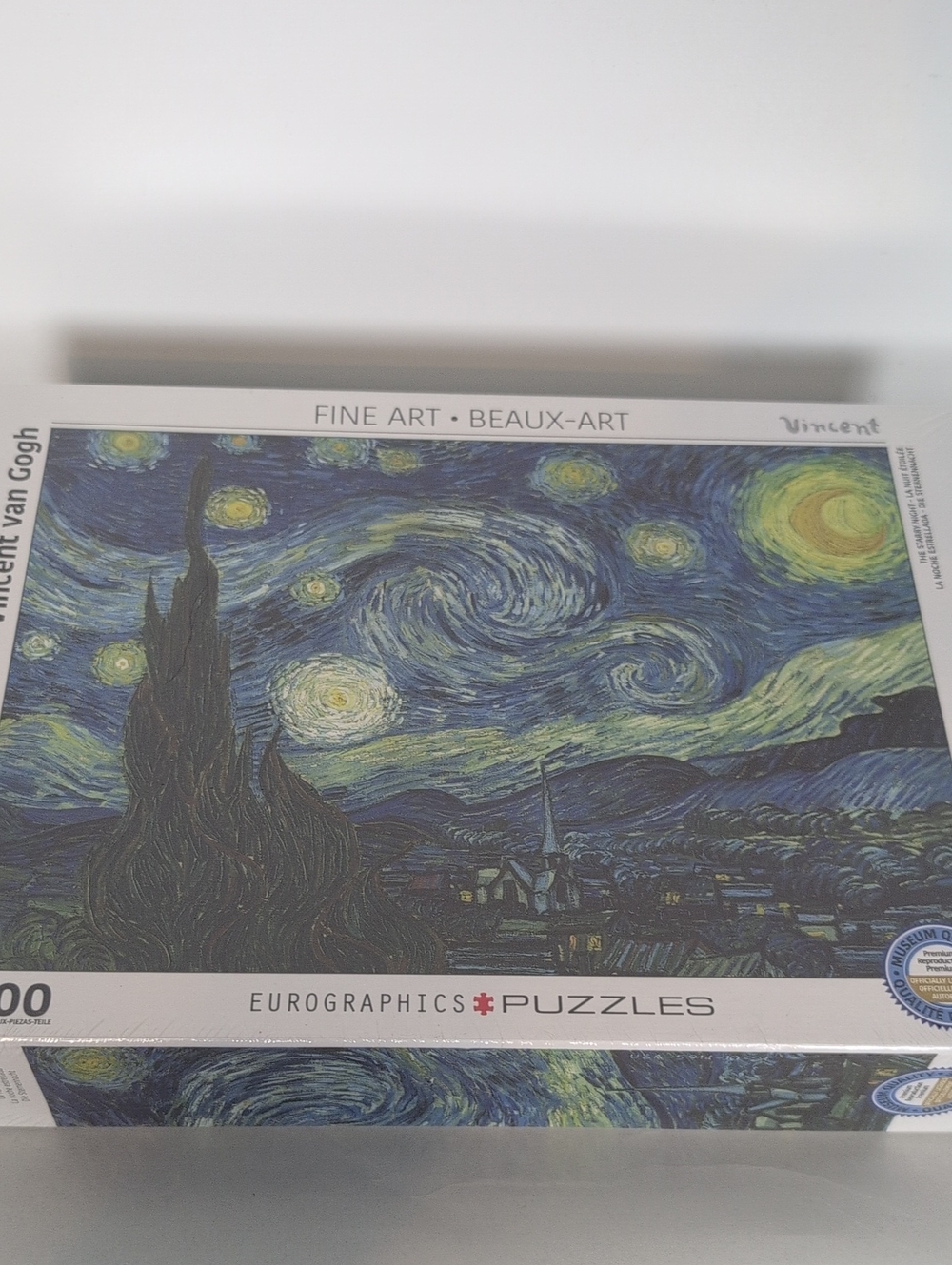 Vincent Van Gogh The Starry Night New in Box Puzzle